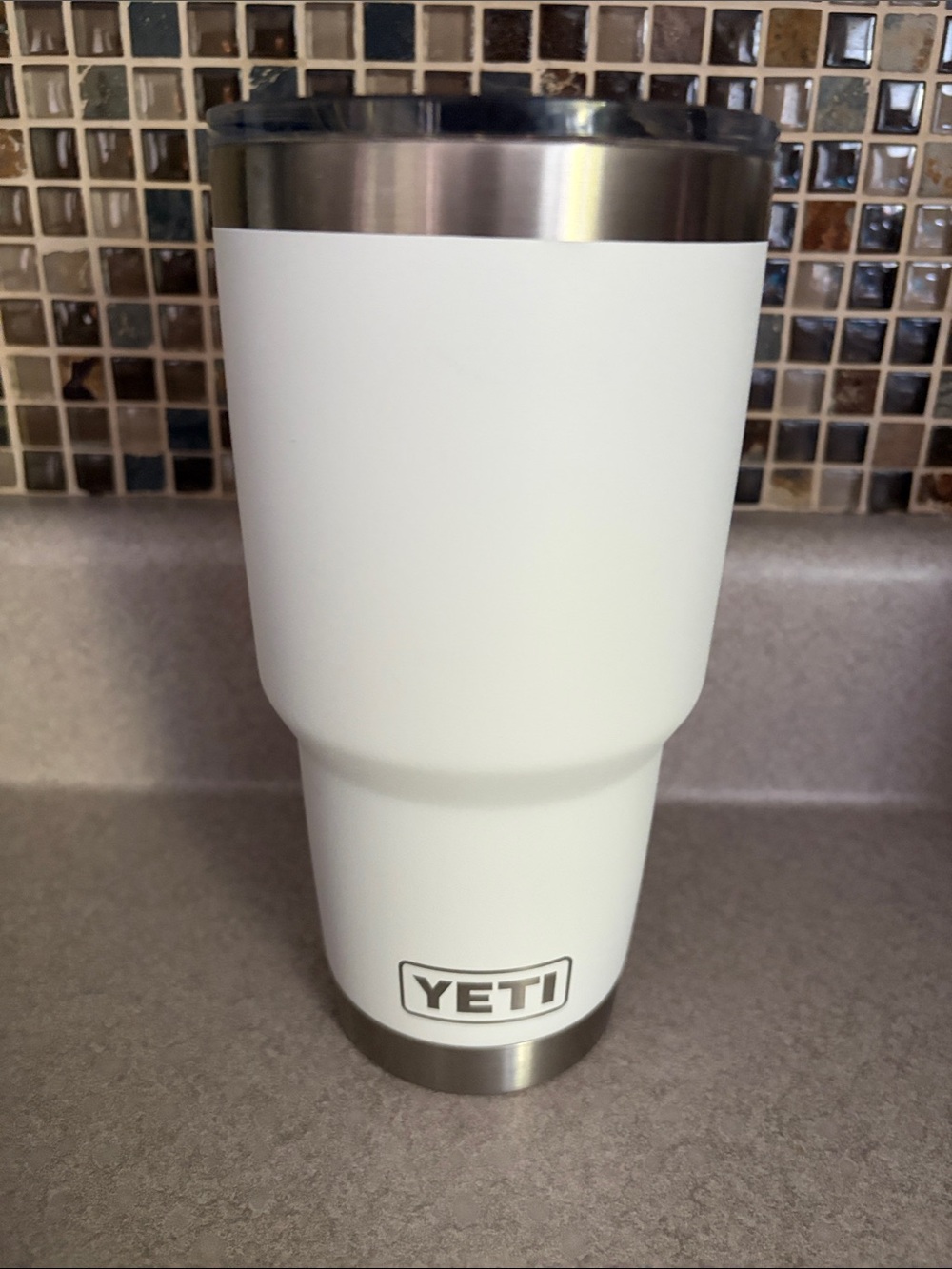 YETI Cup 30 oz. Rambler Tumbler with MagSlider Lid White